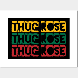 Thug Rose Posters and Art